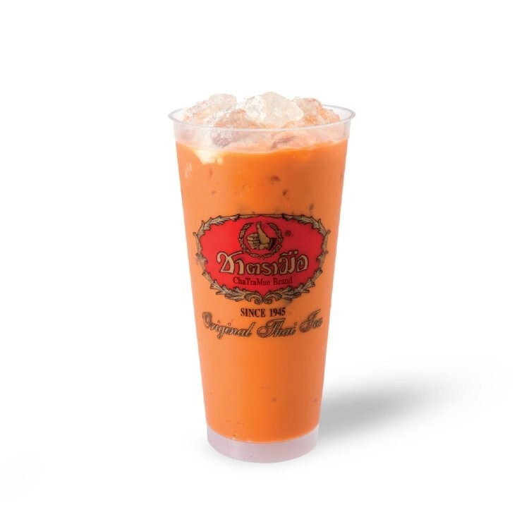 Instant milk tea powder thai cha tra mue 3 in 1 ice or hot Restaurant Party 100g