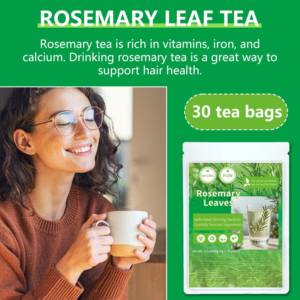 Rosemary Leaves Tea Supports Hair Health The Taste Is Strong 2g Per Pack