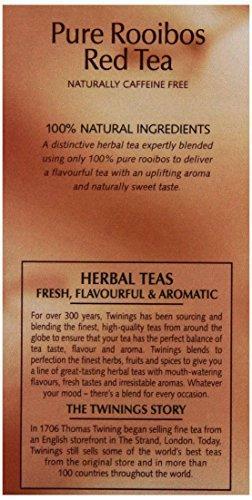 Twinings Tea Red African Rooibos Tea, 20 ct