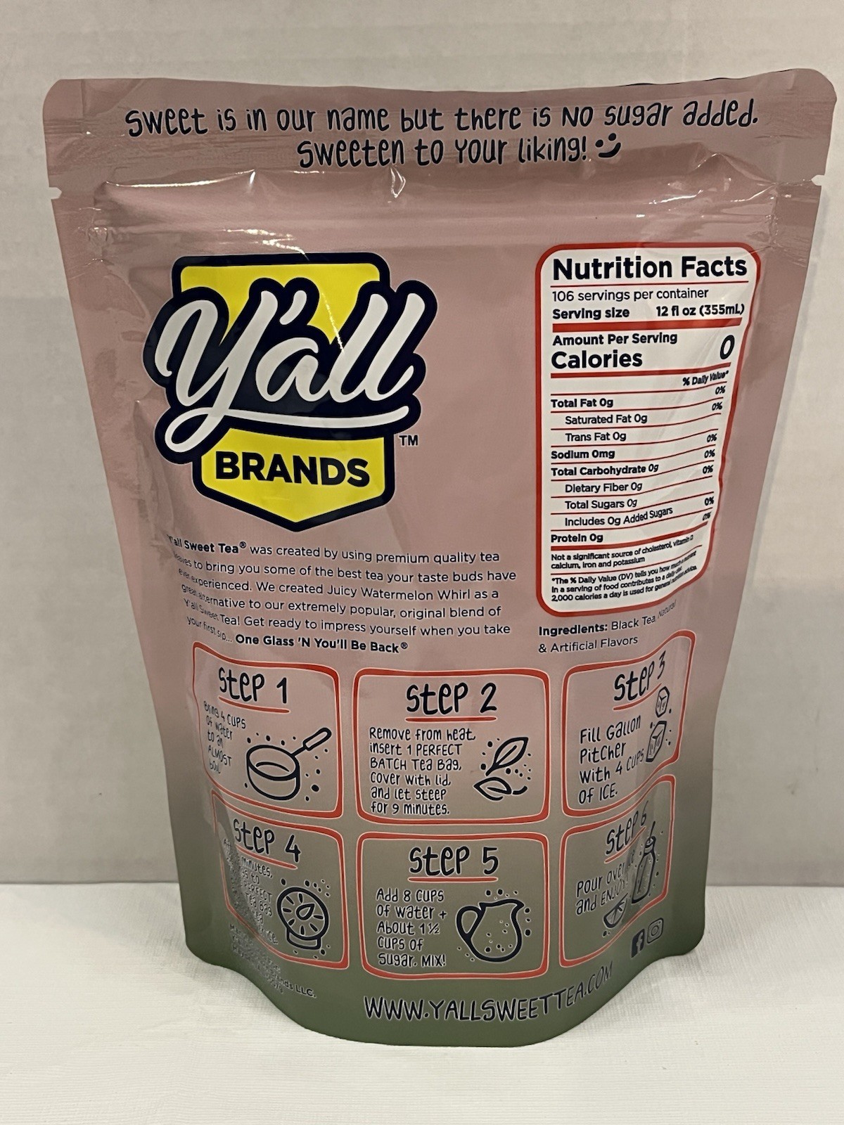 Y’all Sweet Tea Juicy Watermelon Whirl NEW SEALED Available NOW!