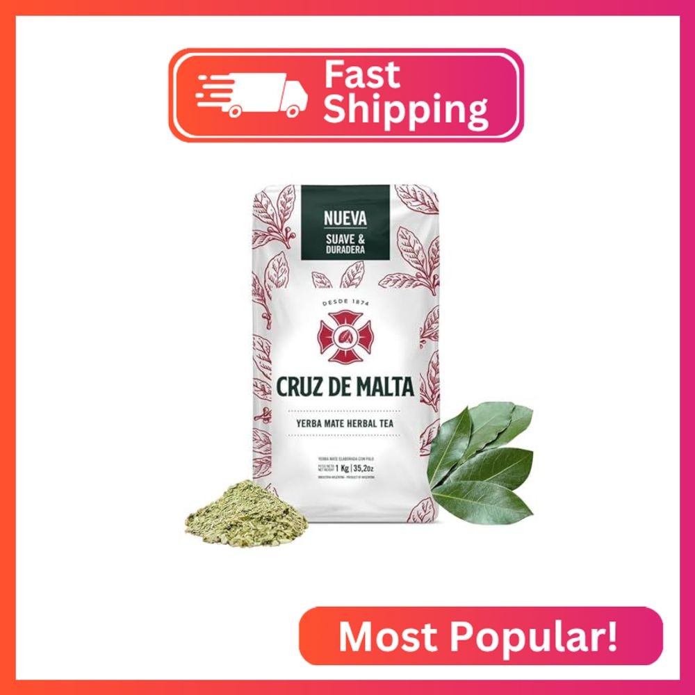 Cruz De Malta Yerba Mate (1kg – 2.2lbs)