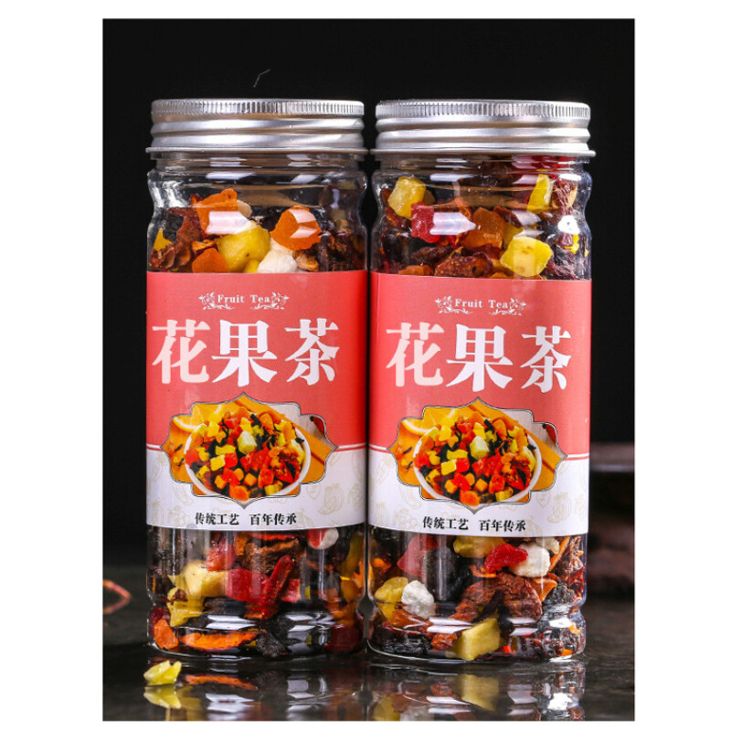 180g Natural Handmade Flower Fruit Herbal Tea Healthy Drink Gift Can