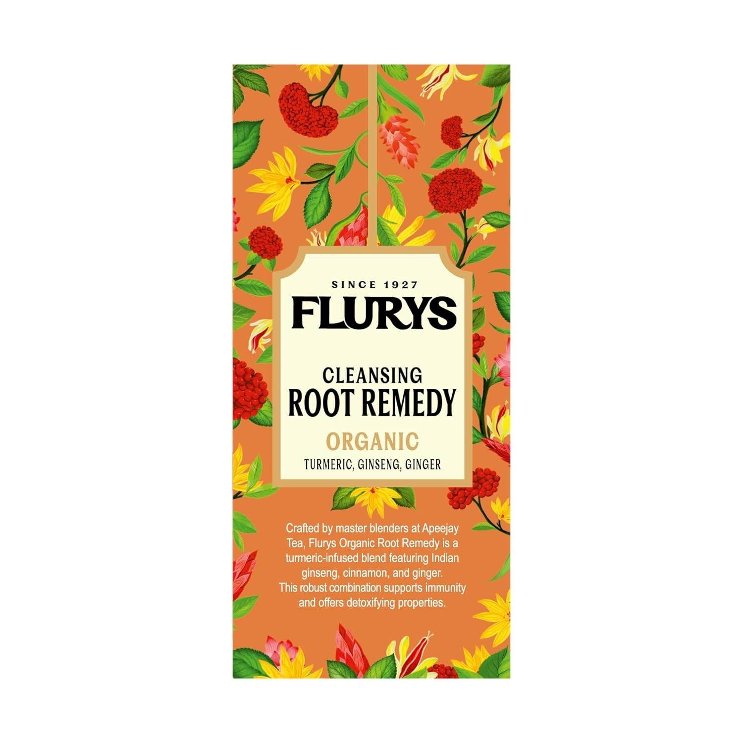 Ty-phoo Cleansing Organic Root Remedy Tea Bag (20 Tea Bags), 36 grams, Pack of 1