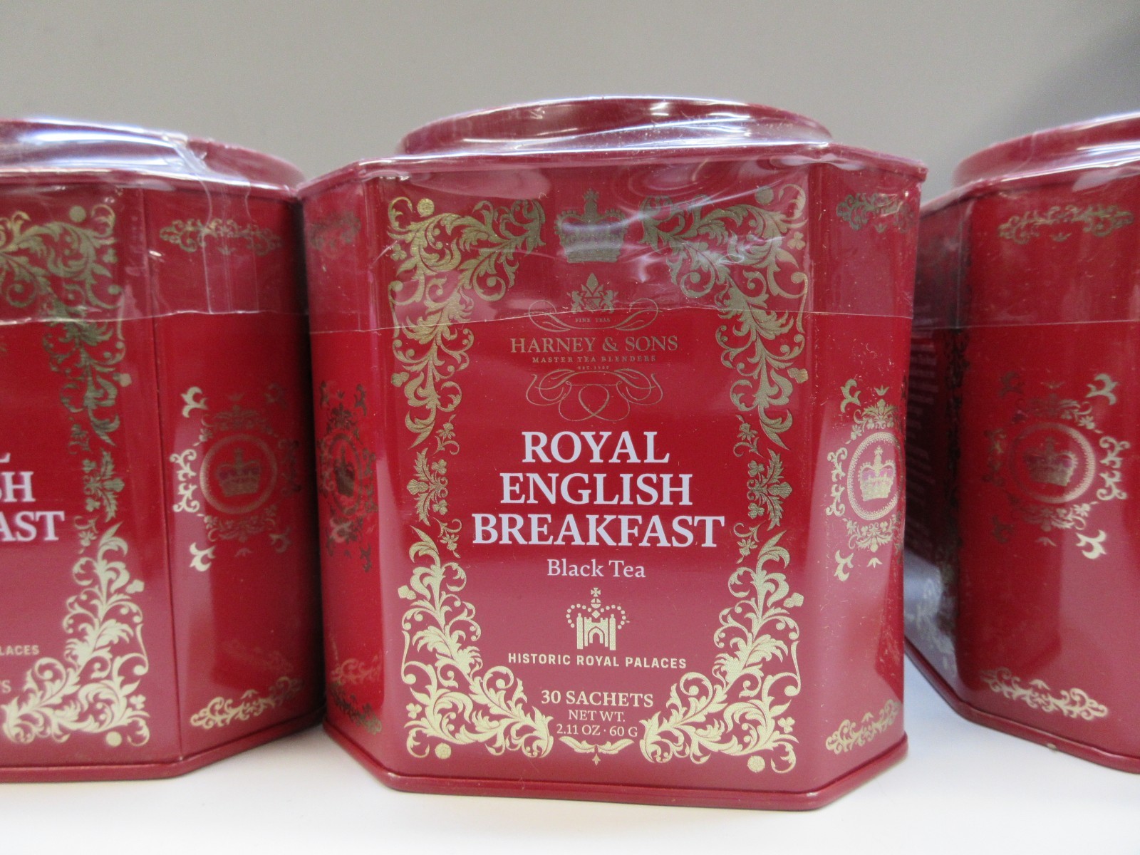 Royal English Breakfast, Black Tea, 30 Sachets, 2.11 oz (60 g) LOT of 8