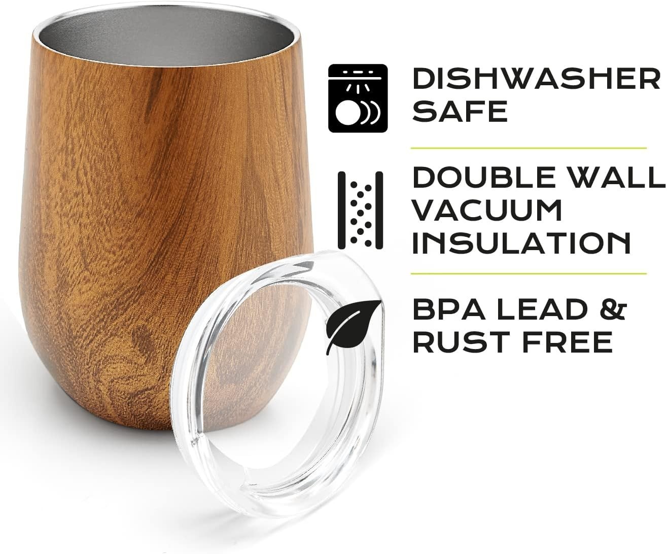5 pcs large Yerba Mate Cup and Bombilla Kit, Includes one 8 oz Yerba Mate Gou…
