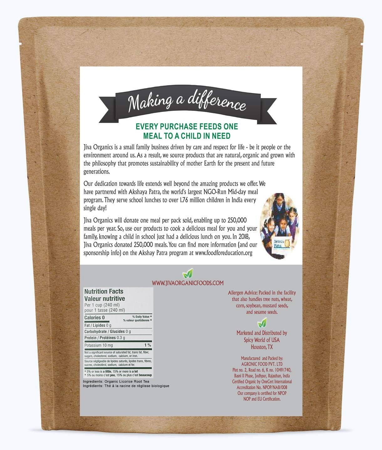 Organic Licorice Root Cut & Sifted Tea – 14 Oz for Natural Wellness