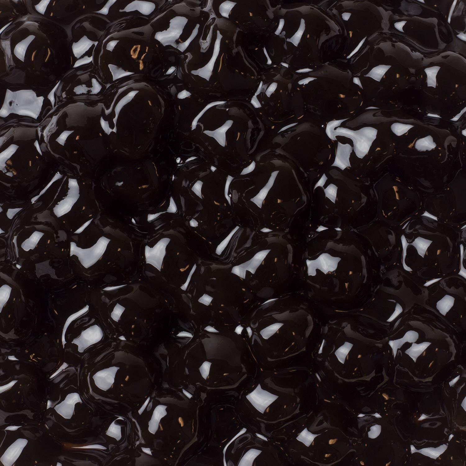 Boba Bubble Tea DIY Kit DeDe Milk Tea, WFY Instant Black Tapioca Pearls & Straws