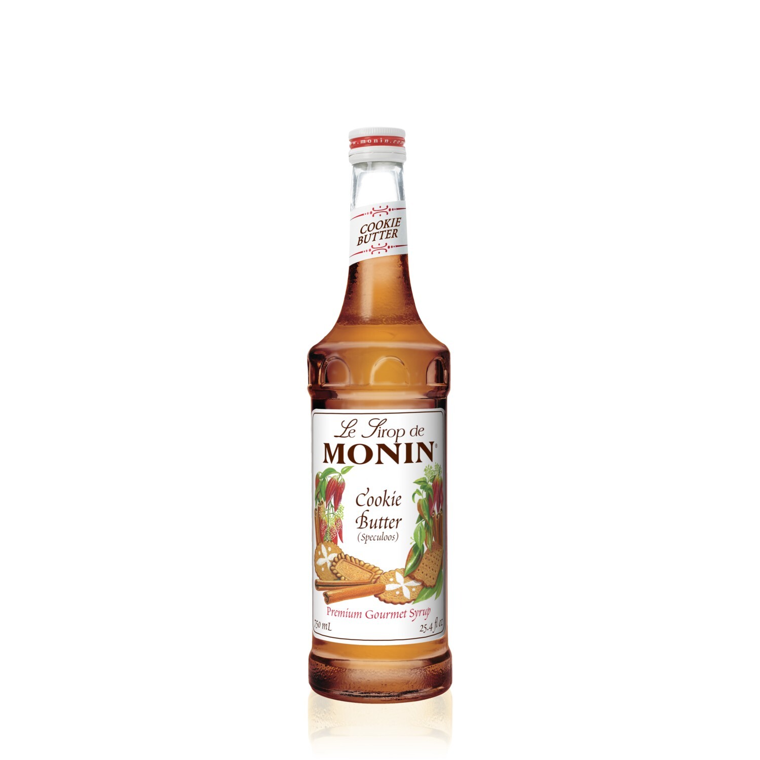 Monin Cookie Butter Syrup – Bottle (750mL), H-Cookie Butter