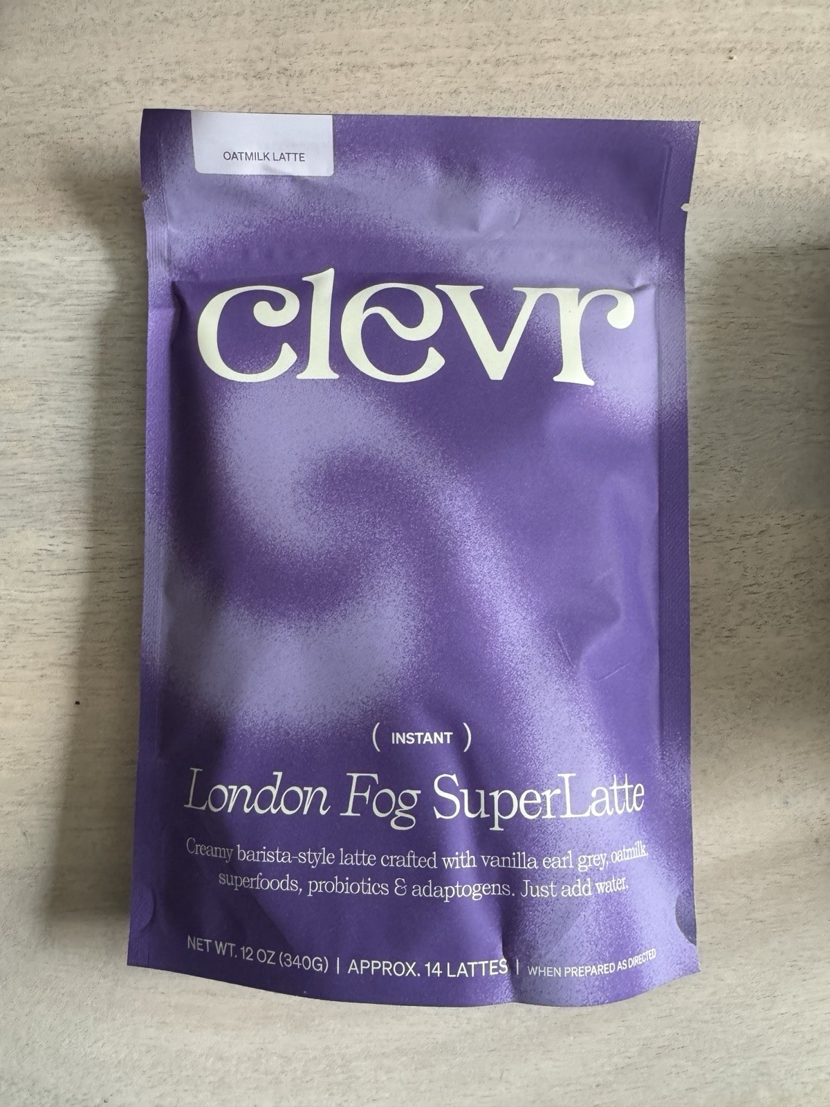 Clevr Blends Golden SuperLatte, 12 oz (approx 14 servings)