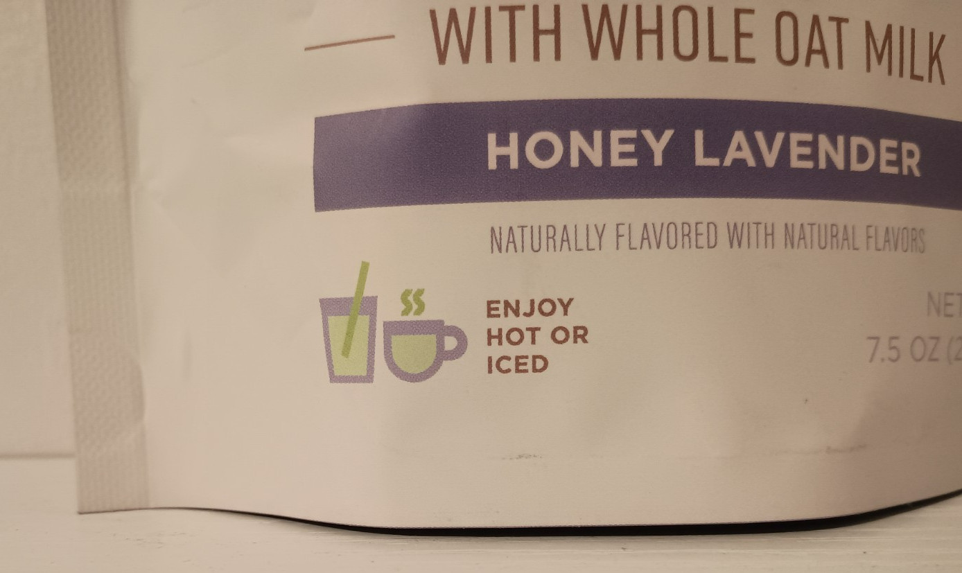 2 Karma Kitchen Japanese Barista-Style Honey Lavender Matcha Latte w/ Oat Milk