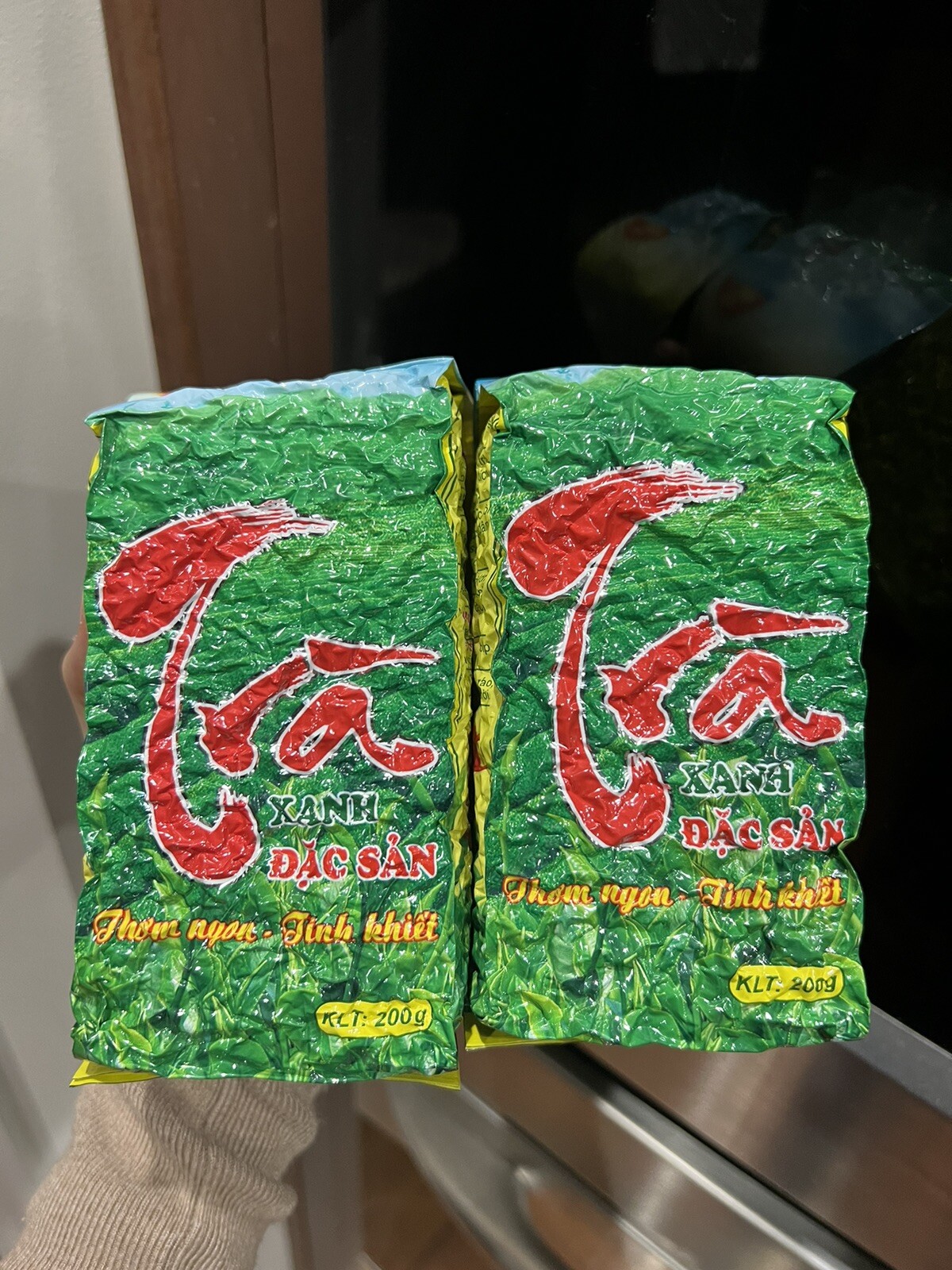 TRA XANH THAI NGUYEN Set Of 2! HIGH MOUNTAIN GREEN TEA
