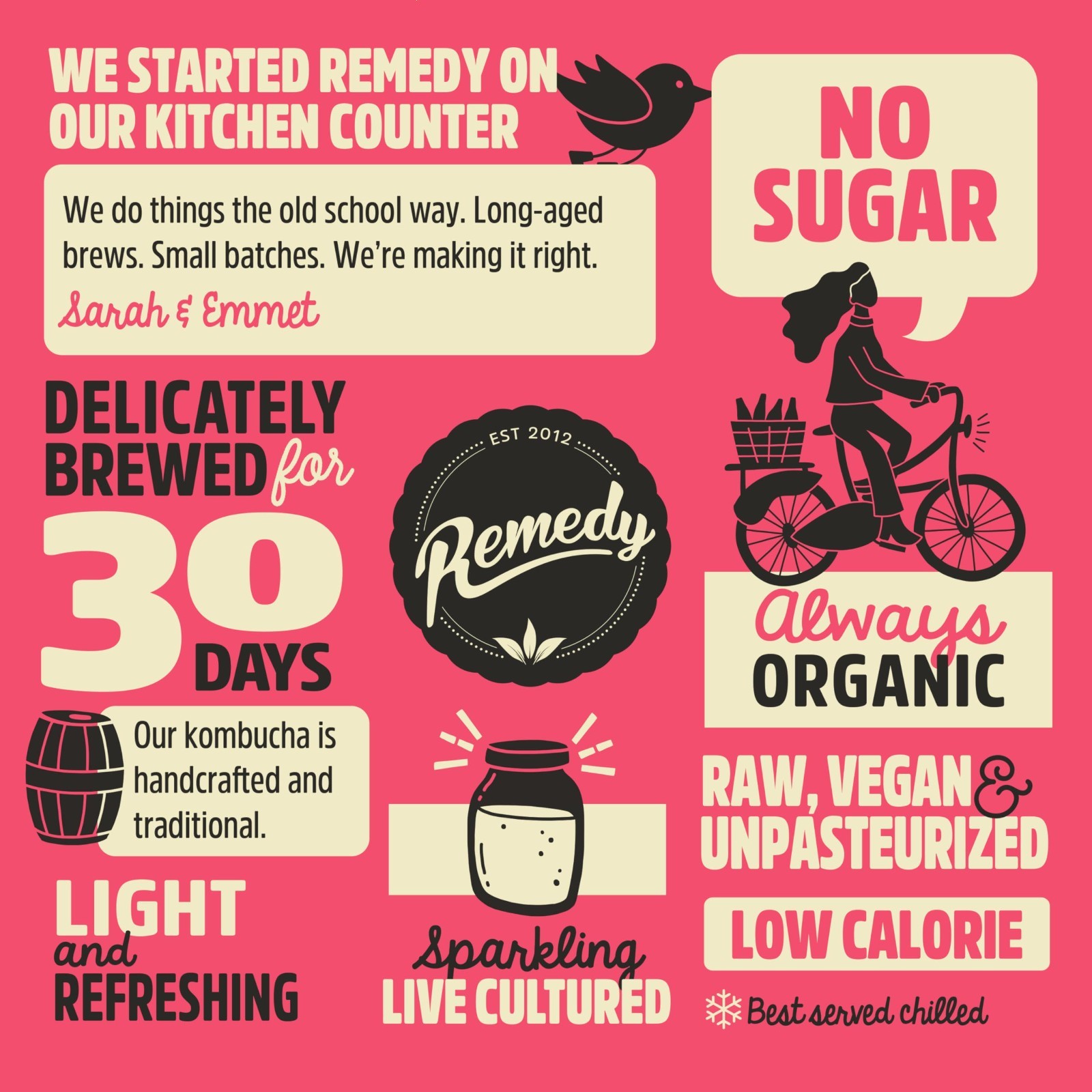 Liquid Remedy Kombucha Sugar Free Organic Drink – Super Sampler,8.5 FlOz,24-Pack