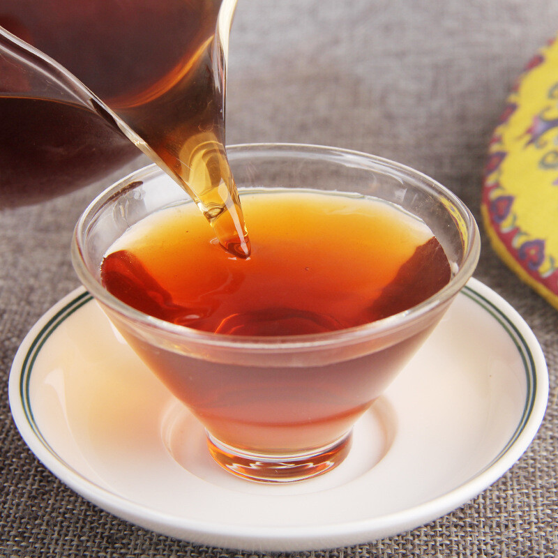 Pu-Erh Tea Yunnan Ripe Puer Cake 200g Natural Healthy Chinese Premium