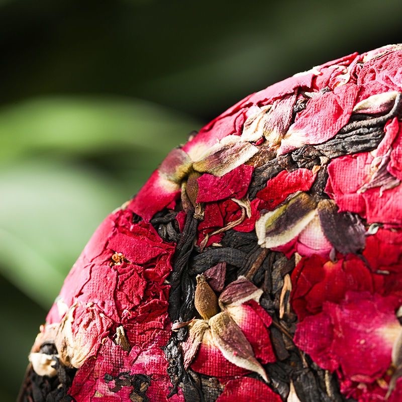 Flower Tea Red Tea Puer Golden Tea Slimming Tea Dian Hong Rose Black Tea 357g