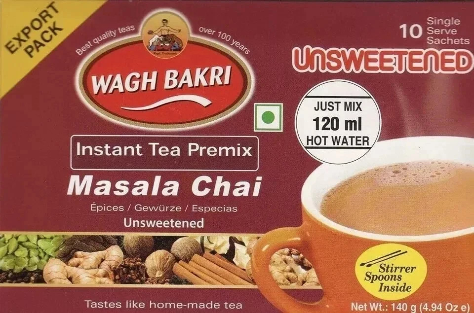 Wagh Bakri Instant Masala Tea Karak Chai 140g
