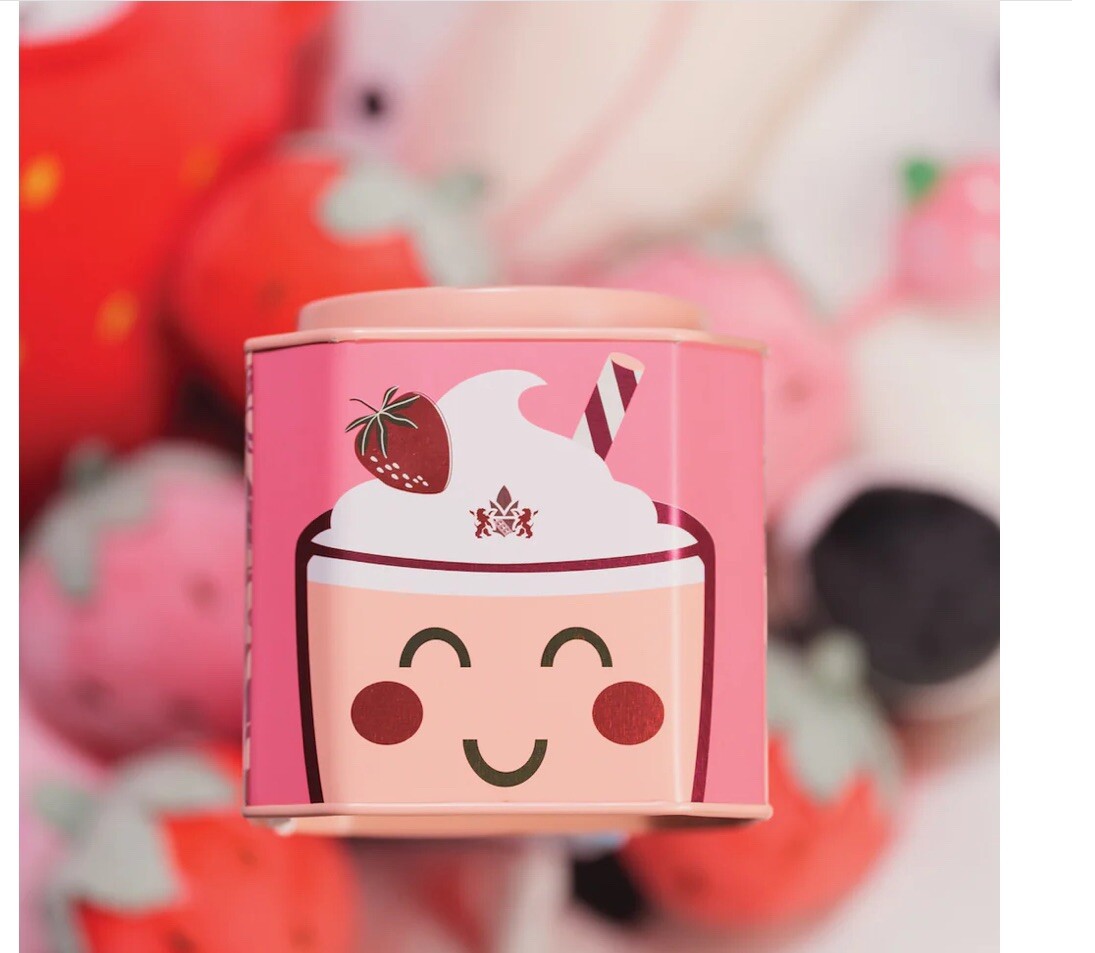 HRP Strawberry Milkshake Oolong Tea 30ct Collectible Tea in Tin
