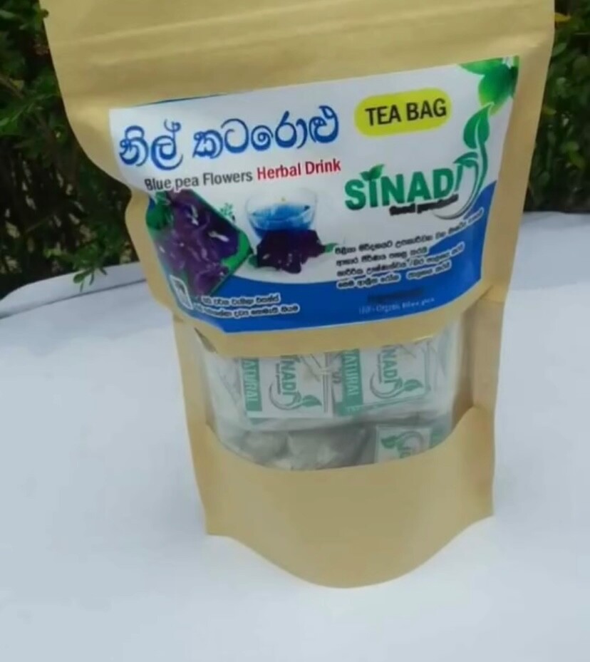 100% Organic Herbal Tea – Nil Katarolu Tea bags- 30 tea bags