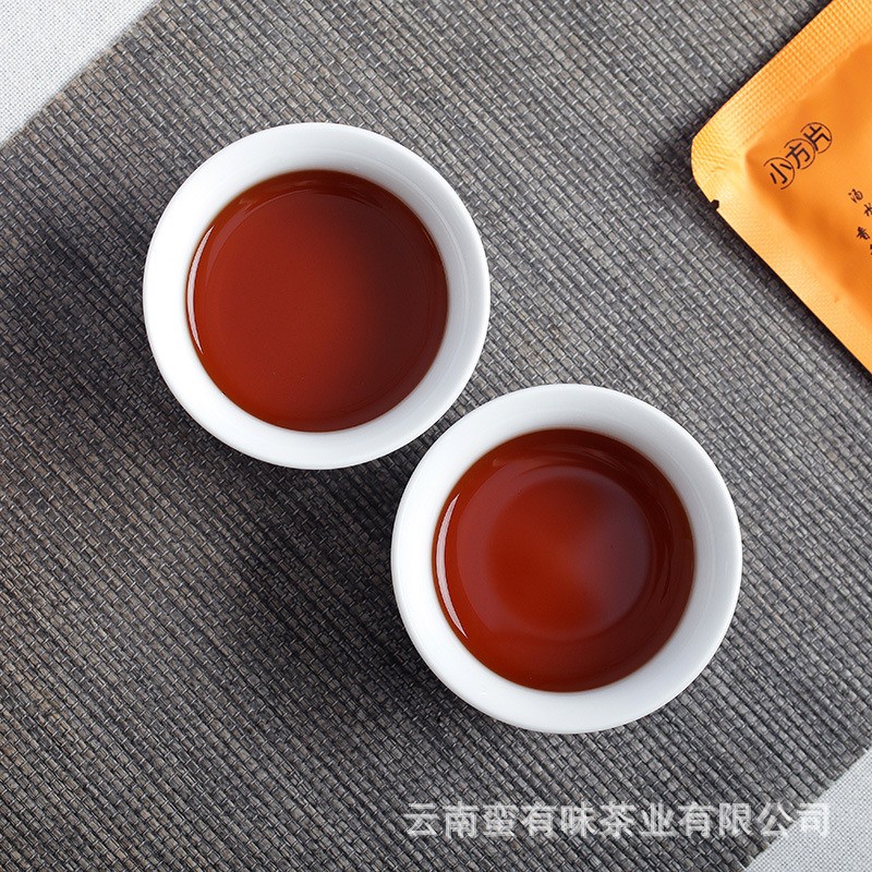 500g Yunnan 2024 Ancient Tree Ripe Pu’er Tea Tea Mellow Bulk Small Square Pieces