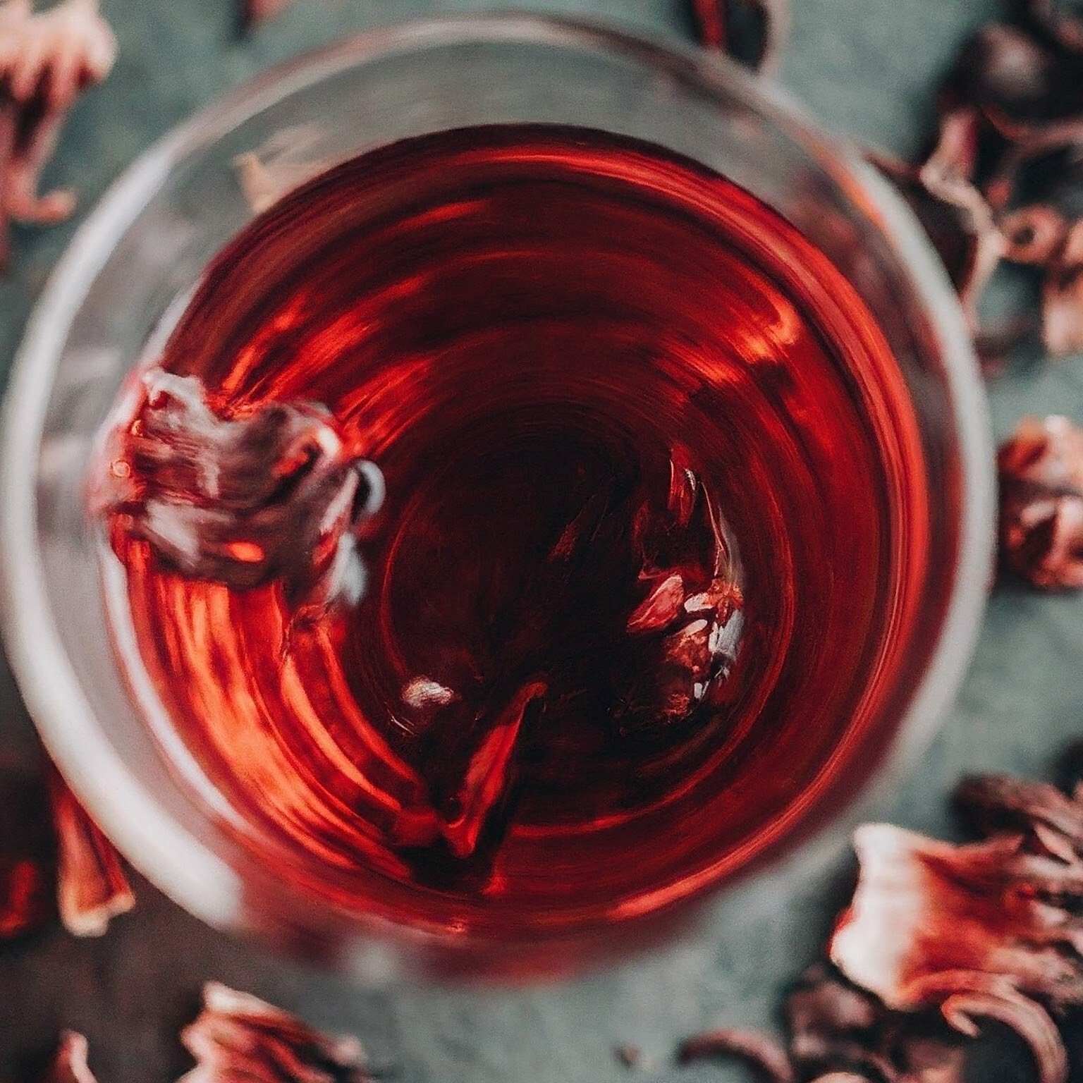 75 Hibiscus Tea Bags, Pure Dried Hibiscus Flower Tea, Te De Hibisco, Herbal Tea