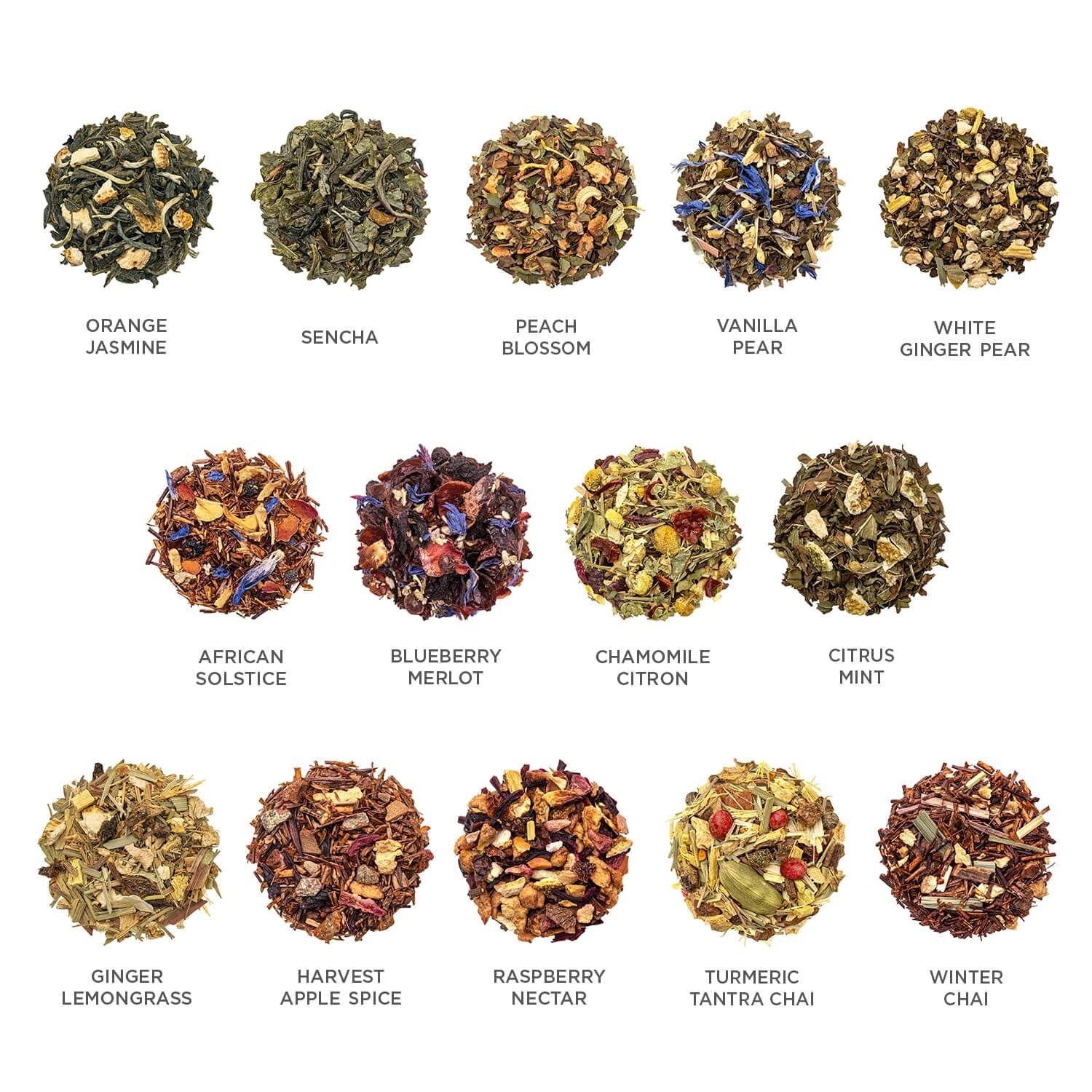 Tea Sampler Assorted Variety Box – 28 Single Servings
