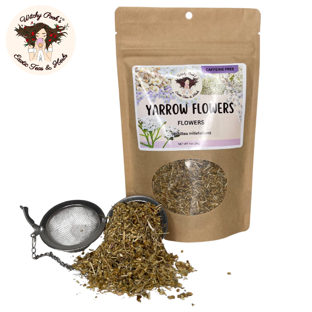 Yarrow Flowers, Flowers Dried, Flowers Whole, Dried Herbs, Food Grade Herbs