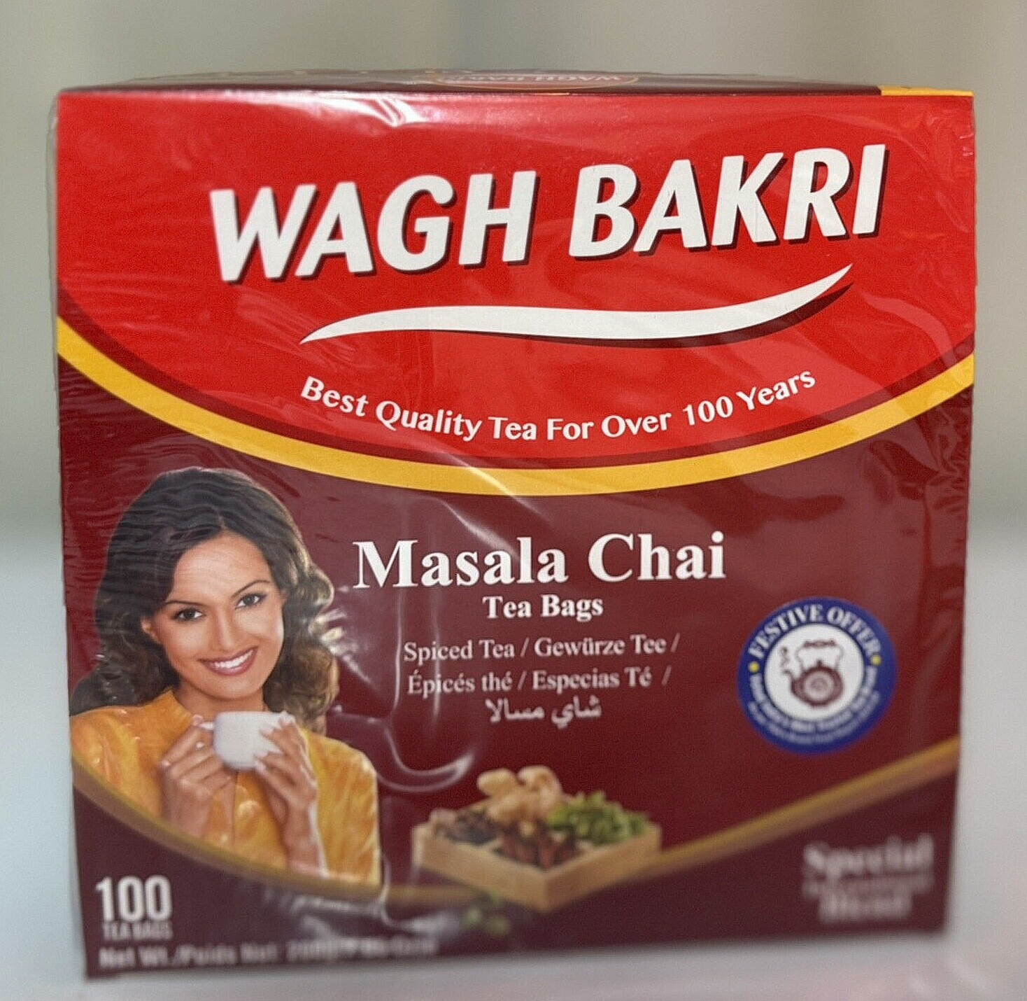 Wagh Bakri Masala Chai 100’S