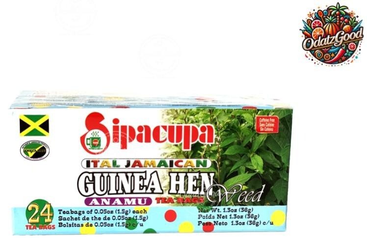 Sipacupa Guinea Hen Tea | Product of Jamaica | 24 Tea Bags