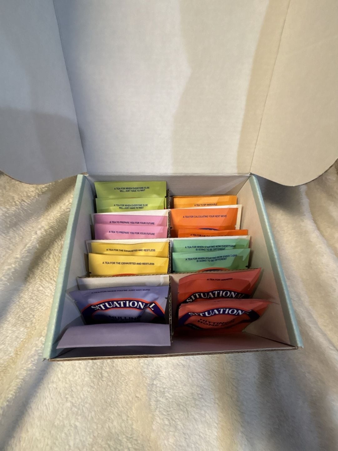 Uncommon Goods A Tea for Every Situation Organic Tea Gift Set