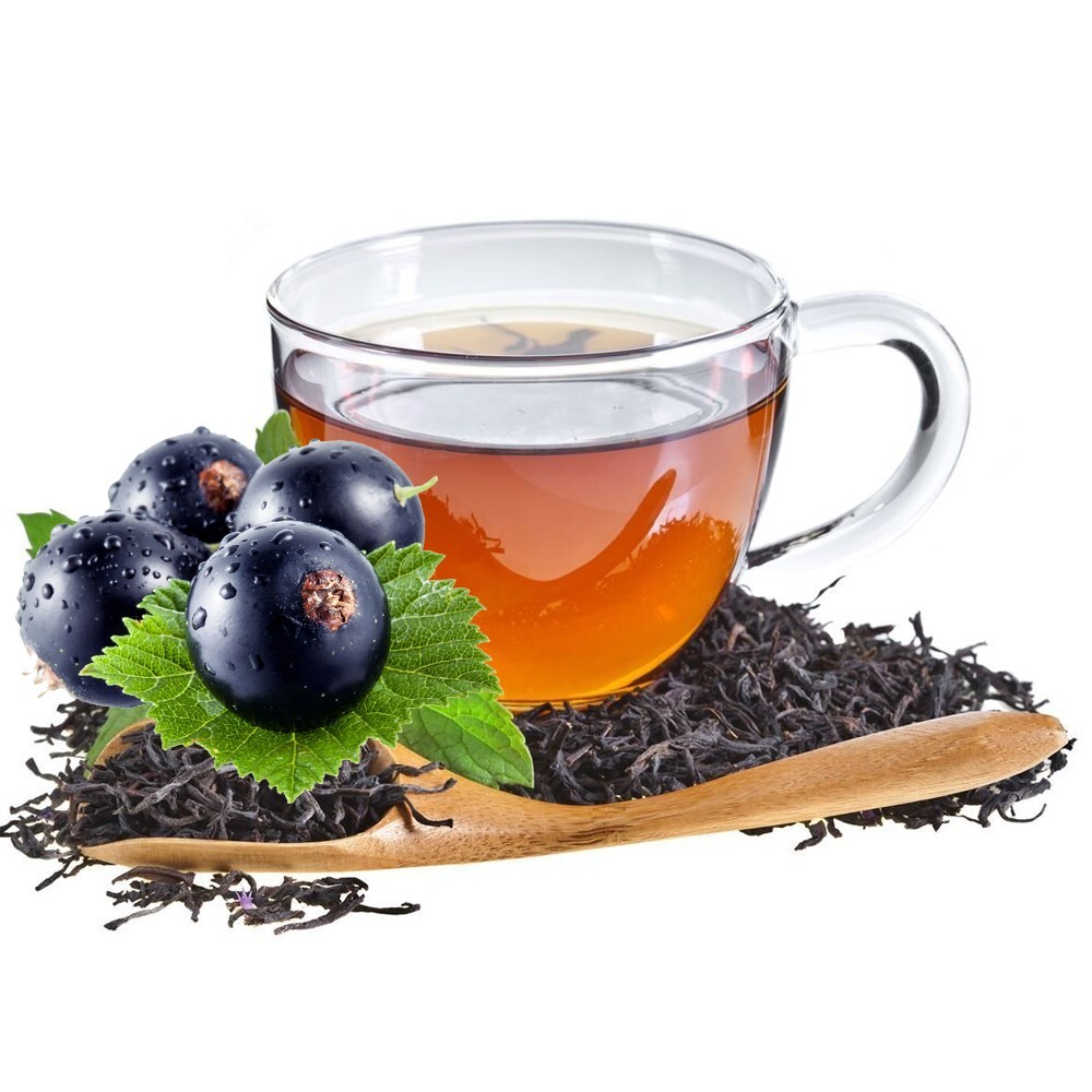 Impra Blackcurrant Pure Ceylon Tea Bags 100 Enveloped Tea Bags
