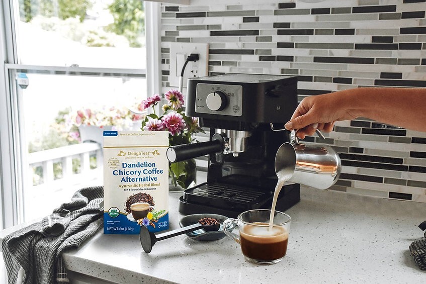 Ayurvedic Dandelion Chicory Coffee Alternative
