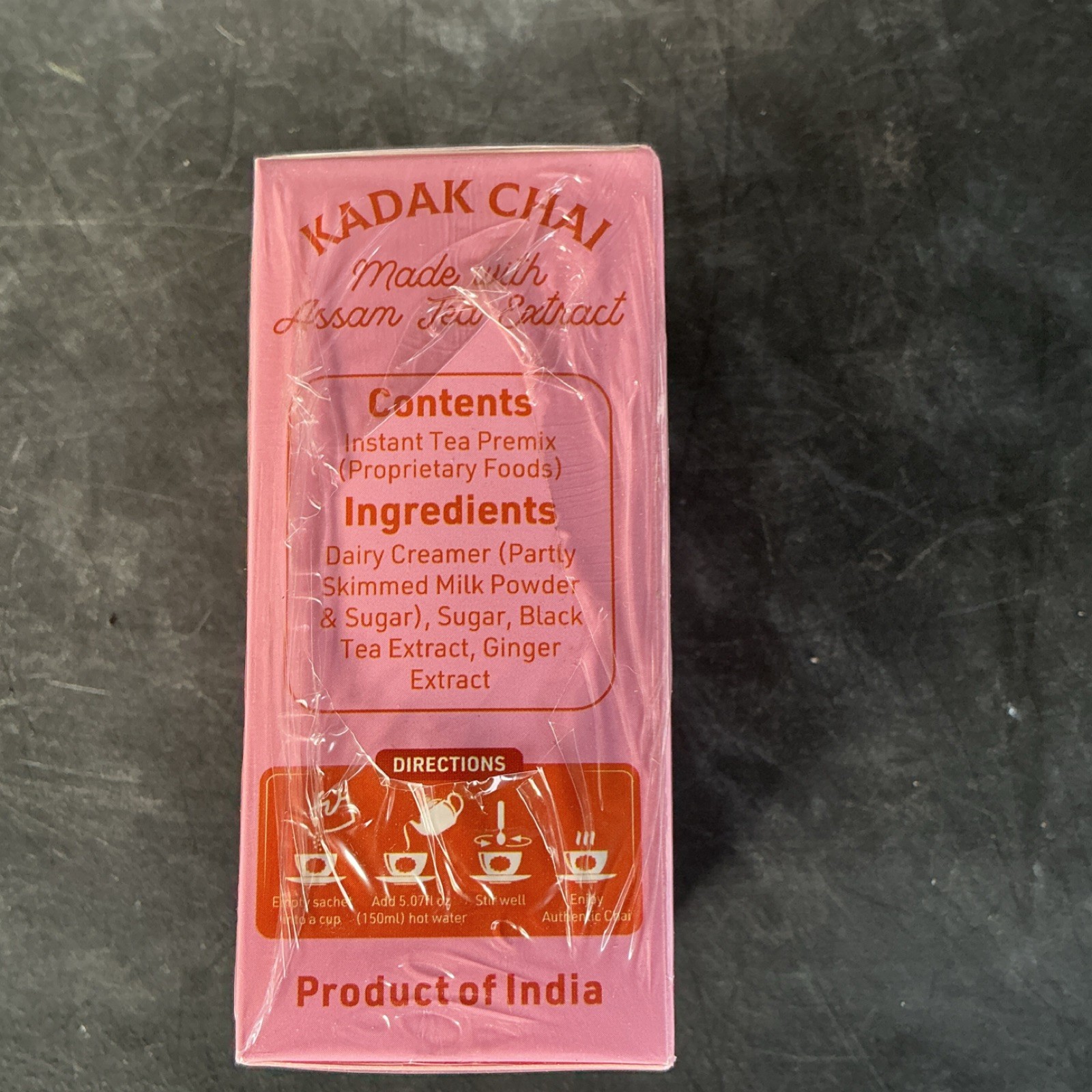 Namaste 3-IN-1 Kadak Chai Ginger Assam Tea Instant Premix 10 Sachets 220g