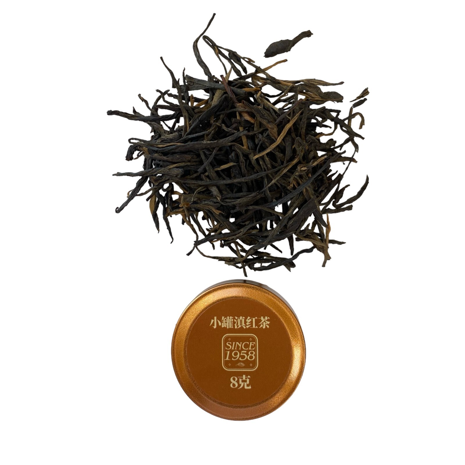 Yunnan Dian Hong Black Tea/Ripe Aged Pu-erh Tea (Fermented) Old Tree Loose Leaf