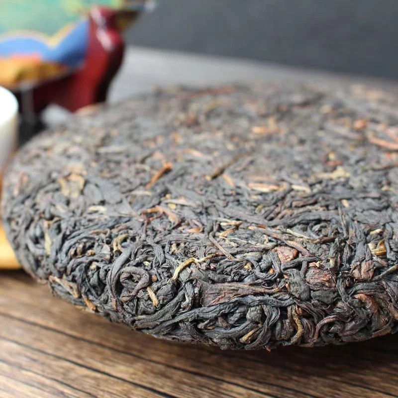 Premium Yunnan Dianhong Black Tea Cake Stomach Protect Black Tea BingDaoHong600g