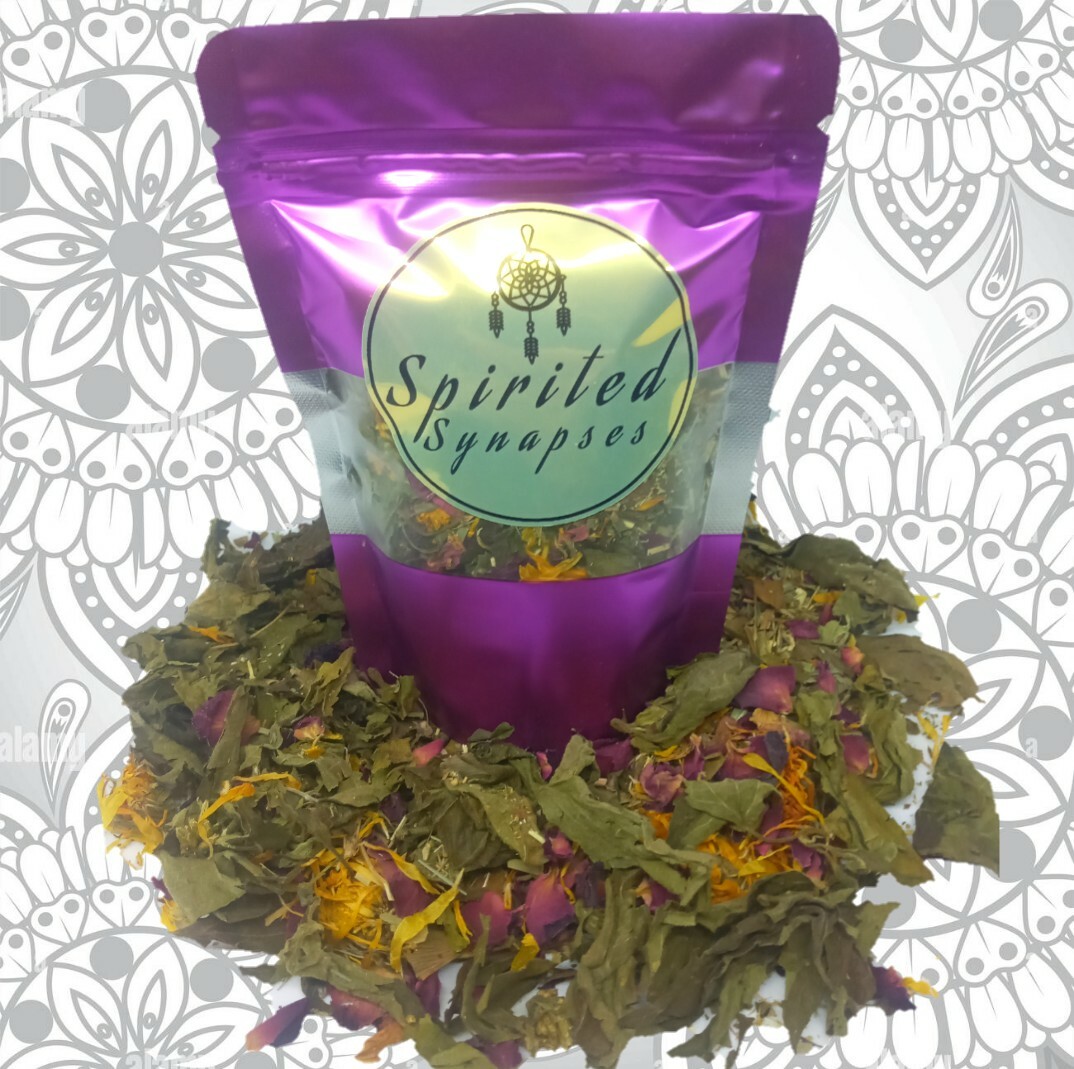 Lucid Dream Herbal Tea/Smoke, “Dream Gate”Calming Sleep Blend Calea Zacatechichi