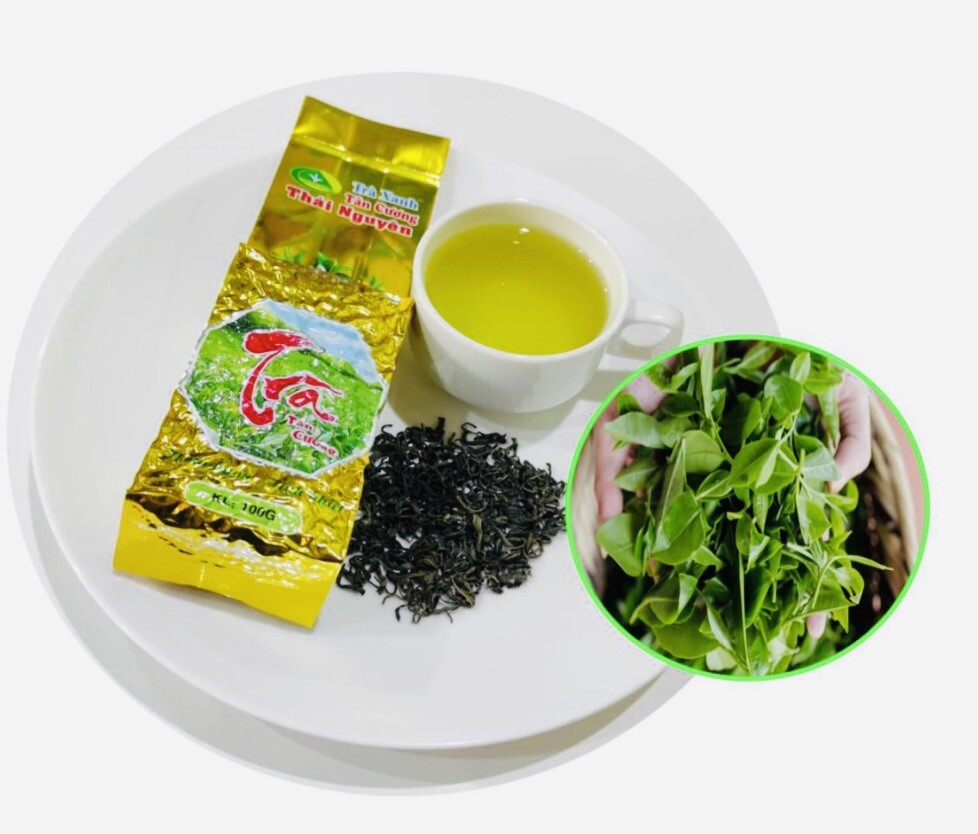 VietNam Tan Cuong Thai Nguyen Green Tea 200g – Trà Xanh Tân Cương Thái Nguyên