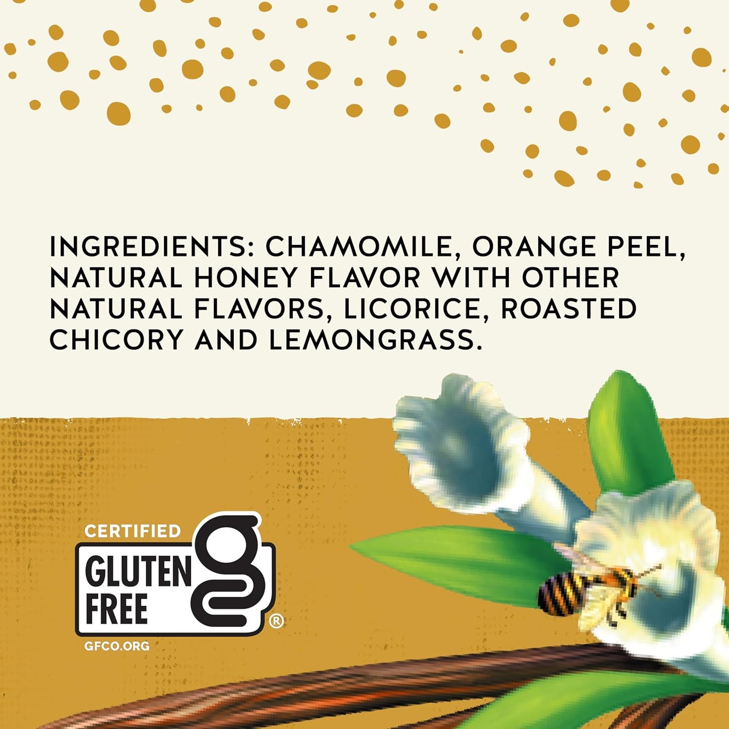 Celestial Seasonings Chamomile Tea Bags – Honey Vanilla Herbal Tea, Caffeine Fre