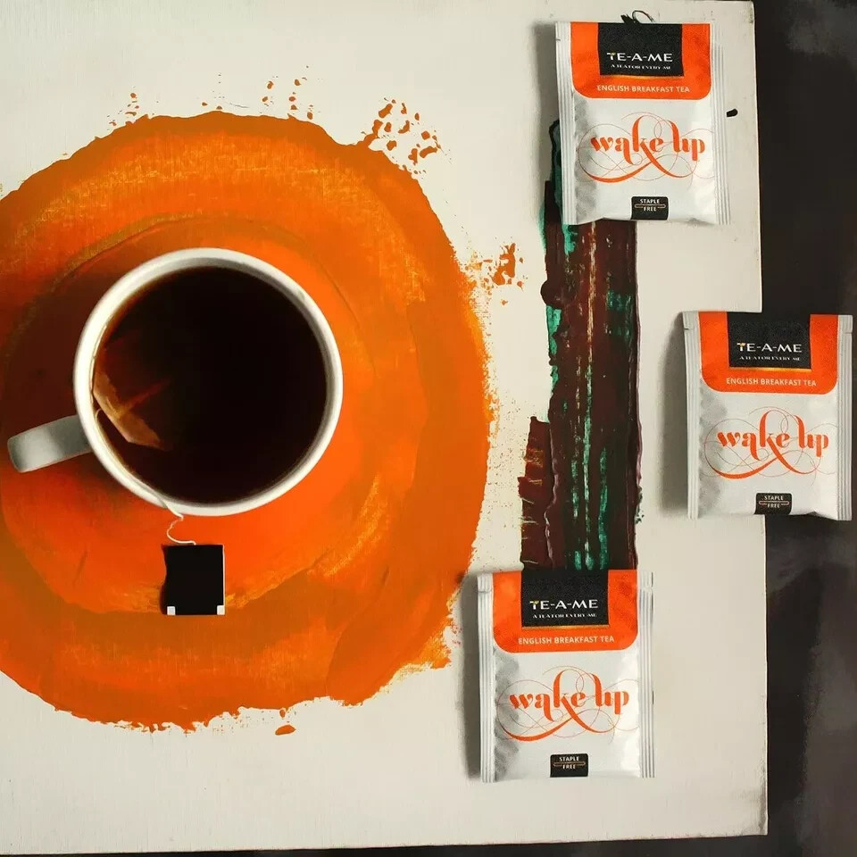 TE-A-ME Black Tea – English Breakfast, 25TB, 101G (Pack of 2) free shipping w.w
