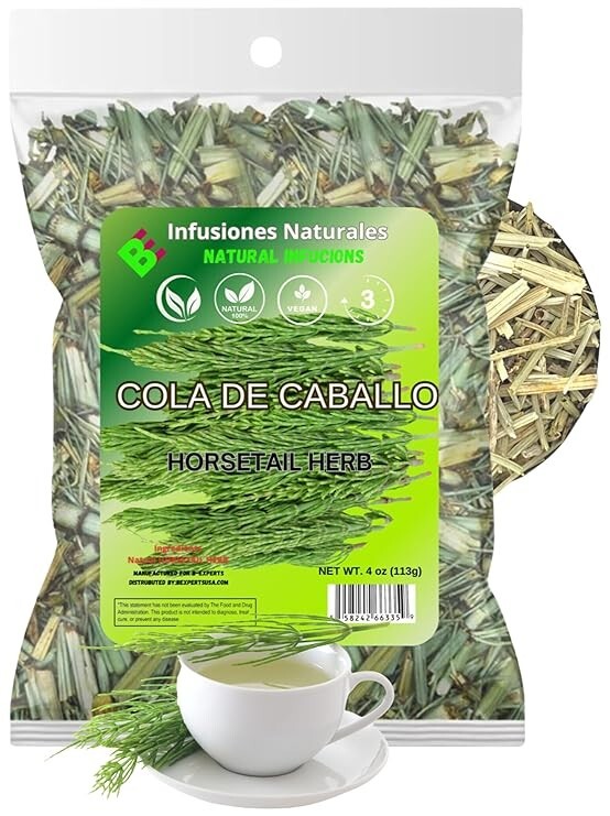 Cola de Caballo TE (Horsetail Herb 4 oz.) (113g), Cola de Caballo Hierba, Horse
