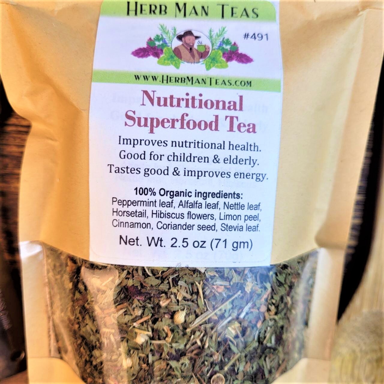 NUTRITIONAL SUPERFOOD TEA – Tasty & nutritious for children & elderly all day!