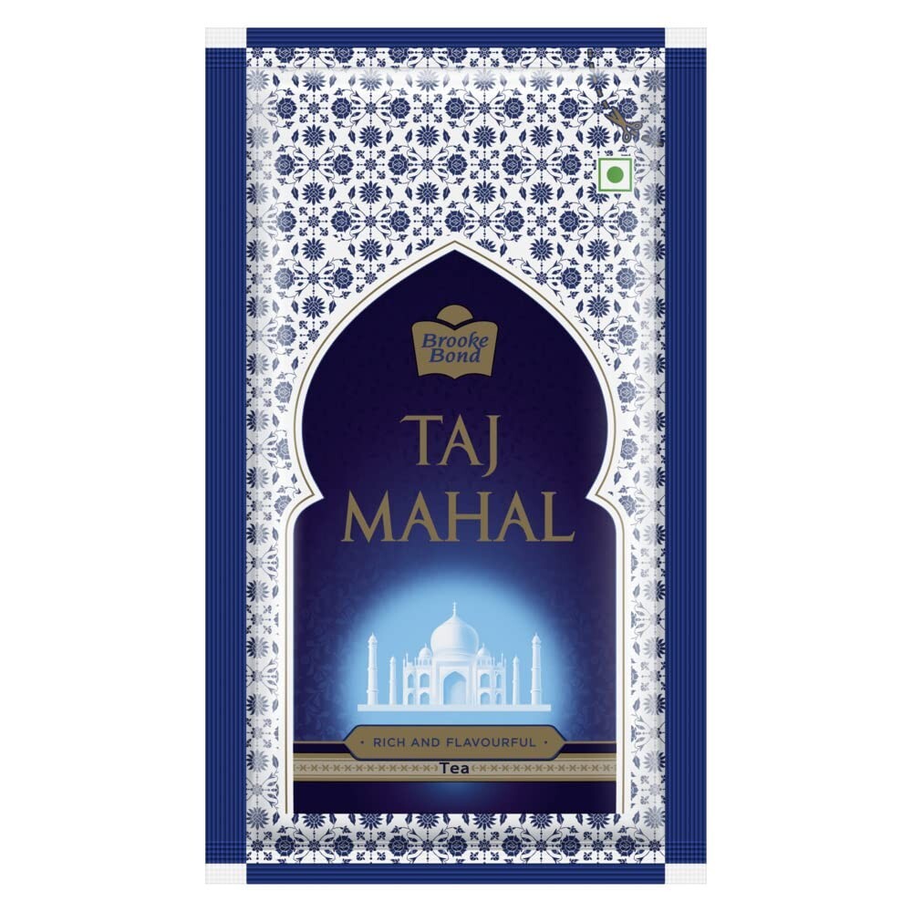 Brooke Bond Taj Mahal Tea 100grm each Original Assam Black Chai Tea PACK 0f 10
