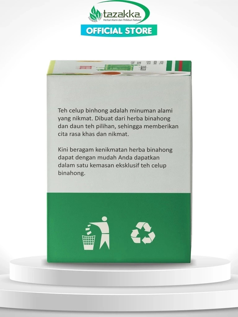 Binahong Leaf Herbal Tea Bags (20 Count) – Natural Infusion from Java, Indonesia
