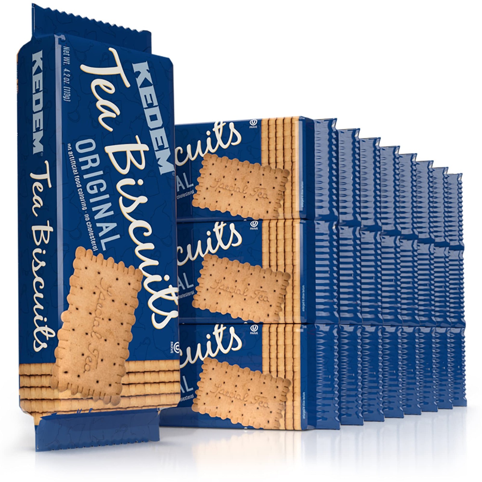 Tea Biscuits, Plain, 4.2-Ounce Packages (Pack of 24)