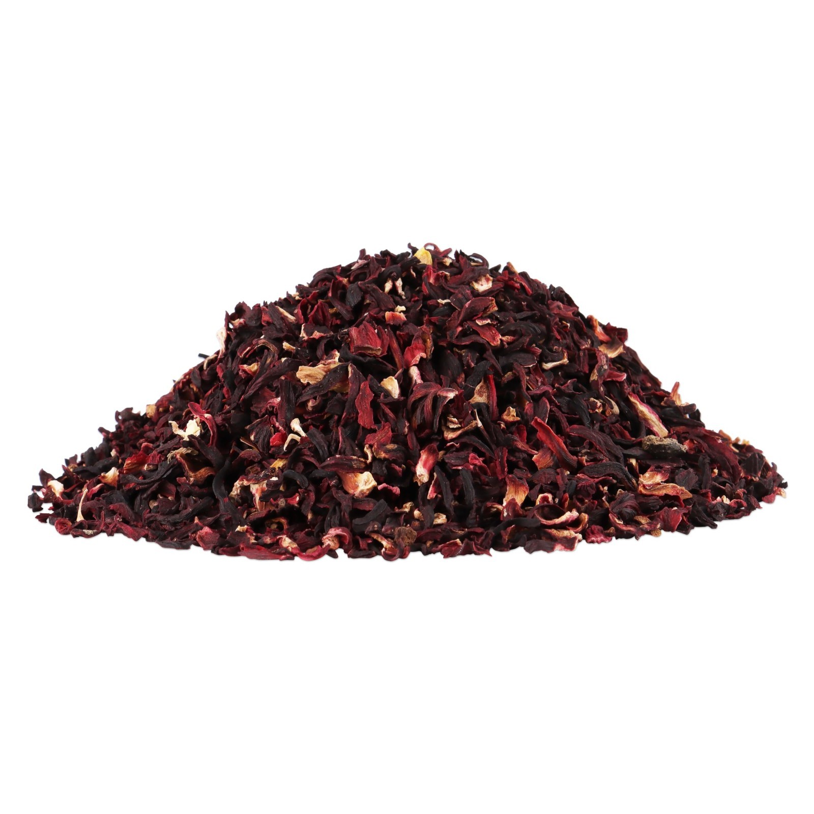Organic Hibiscus Flowers Cut & Sifted 1 lb – USDA Certified, Resealable Pouch