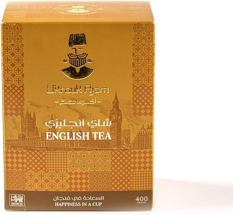 Ukrouk Ajam Pure Ceylon English Black Tea 400grams