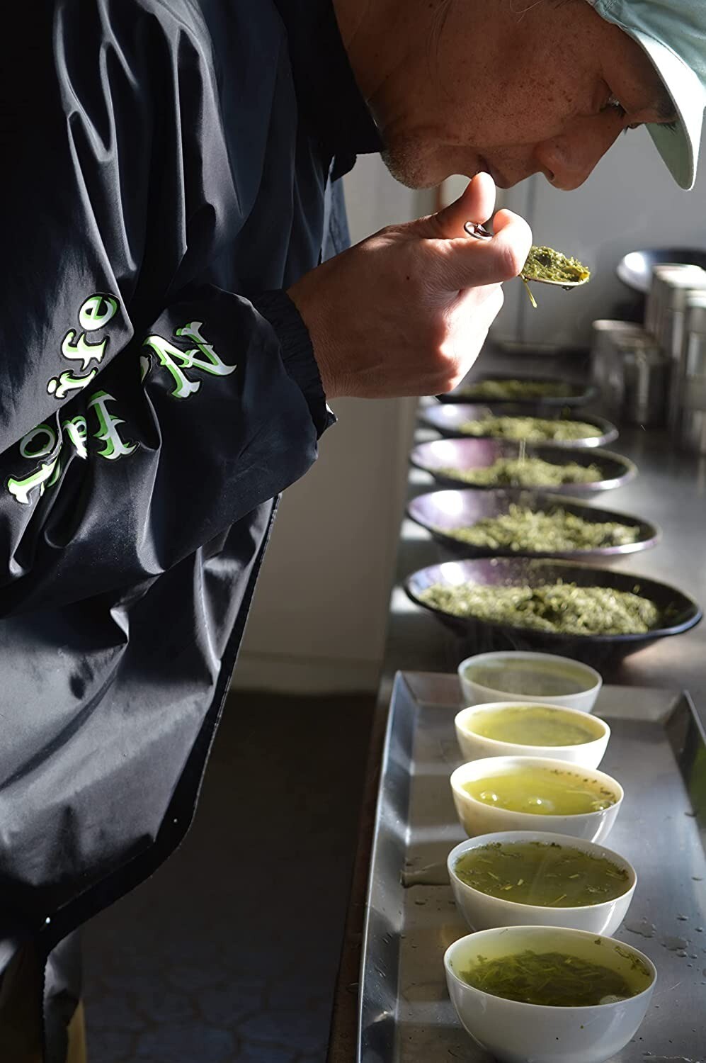 Japanese green tea leaves: New green tea 2023: Eighty-eight night tea sizuoka