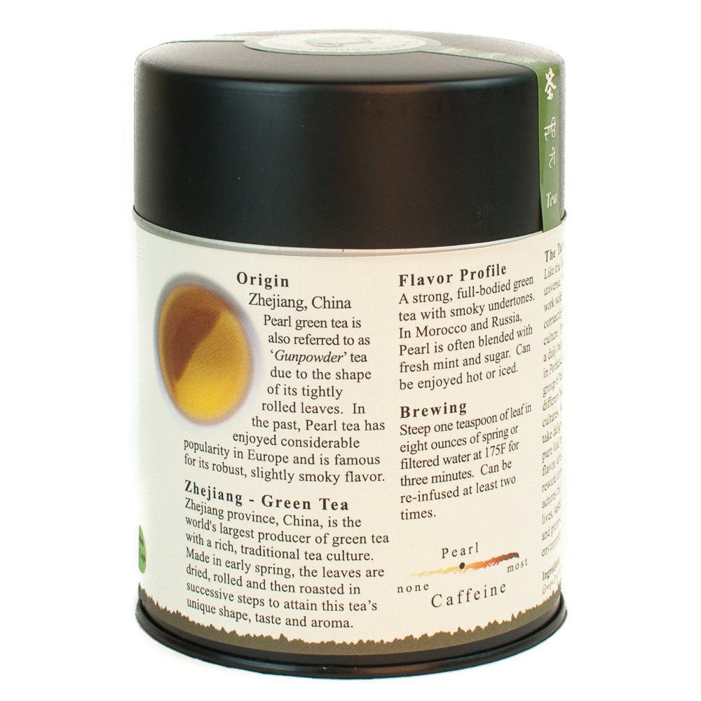 Pearl Green Tea, Loose Leaf, 4.0 Ounce Tin