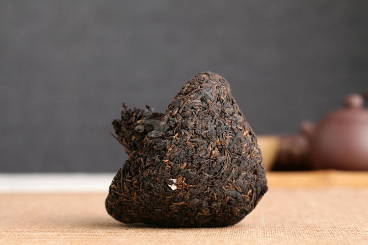 2015 Xiaguan Tibetan Bao Yan Jin Cha Mushroom Shaped Ripe Pu-erh Puer Tea 250g