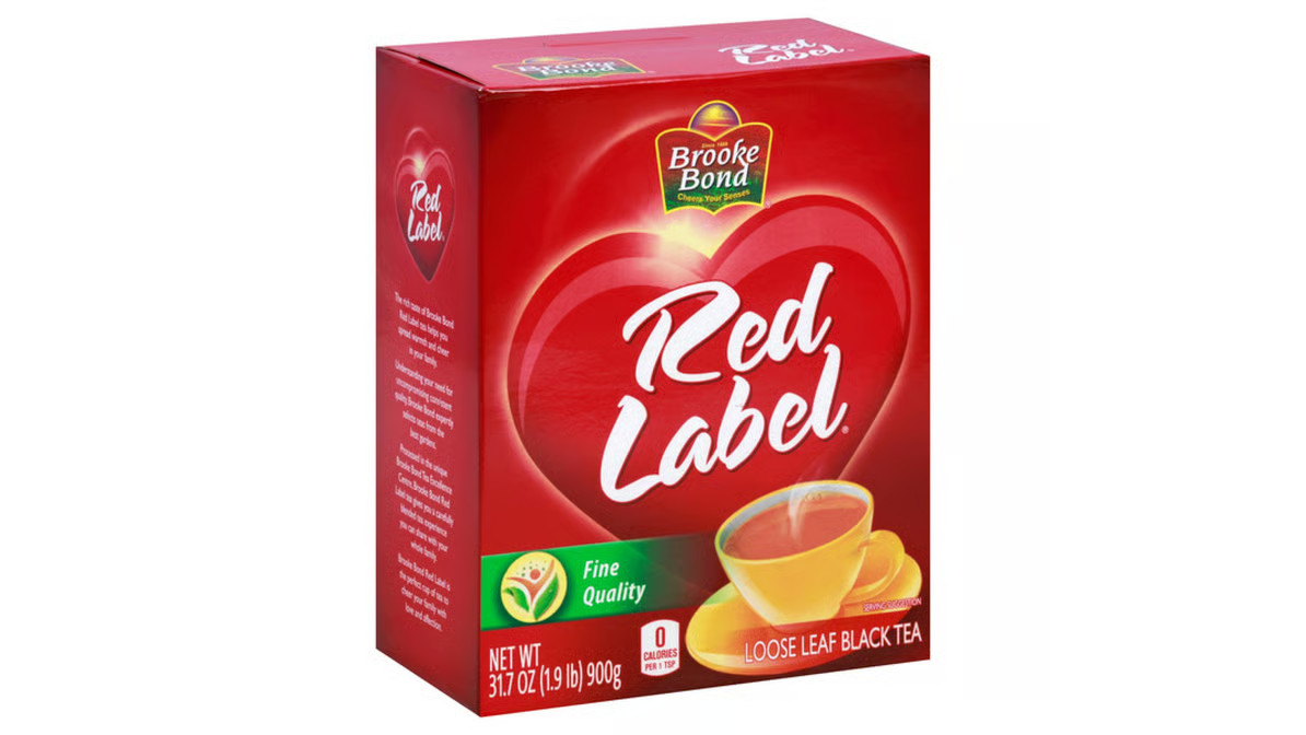 Brooke Bond Red Label Loose Leaf Black Tea 900g (1.9lbs) Free Shipping