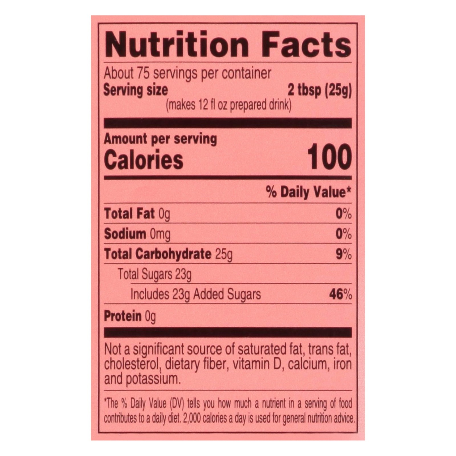 4C Natural Peach Iced Tea Mix, 66.1 oz (4lbs 2.1oz)
