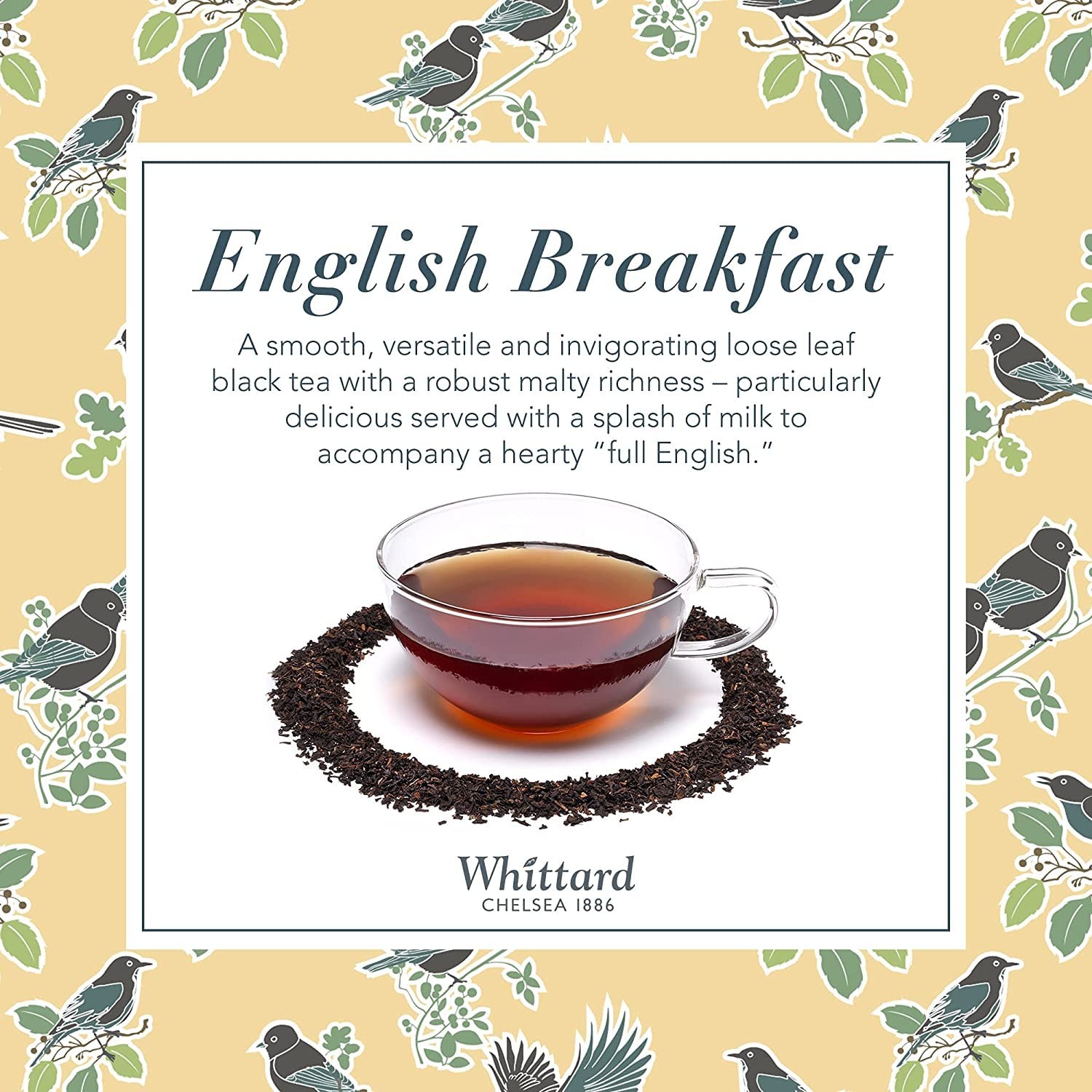 Whittard English Breakfast Caddy TD 100g Leaf